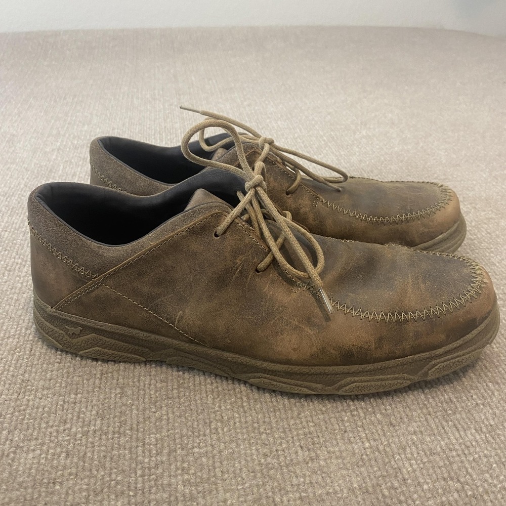 Irish Setter 3806 Shoes Mens Size 11 D Brown Leather Moccasin Casual Comfort